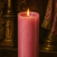 Oración a Vela rosa de cariño
